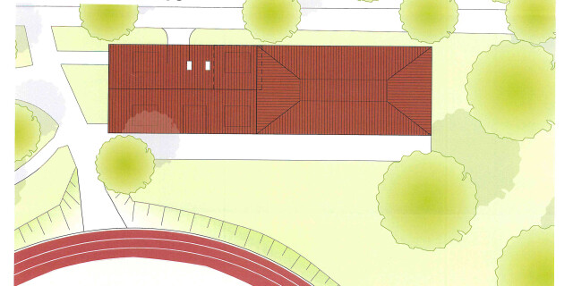 Sportfunktionsgebäude mit Mehrzwecksaal Eichwalde